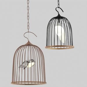 Birdy Cage Pendant Light