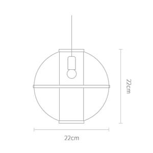 Lantern Bird-cage Casual Pendant Light