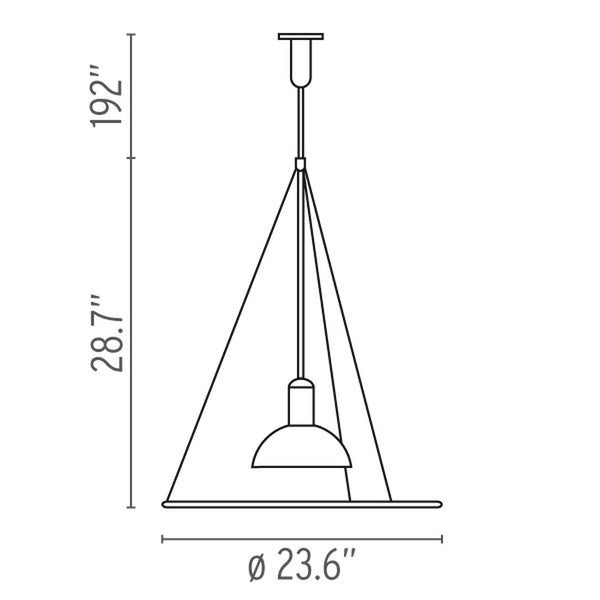 Frisbi Pendant Light 22 Frisbi Pendant Light