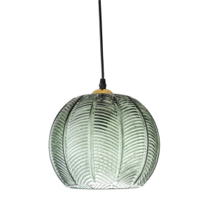 Green Glass Pendant Lamp