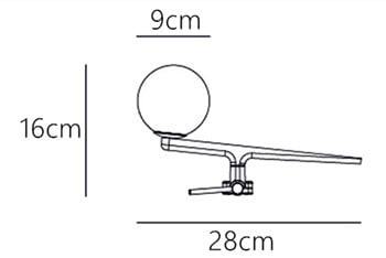Yanzi Table Lamp Size