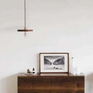 Wooden Pendant Light
