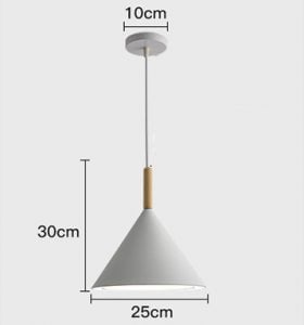 Conial Scandinavian Pendant Light