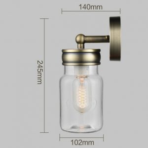 MASON Glass Wall Lamp