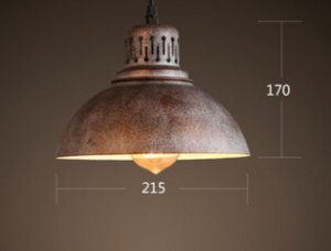Industrial Iron Pendant Light