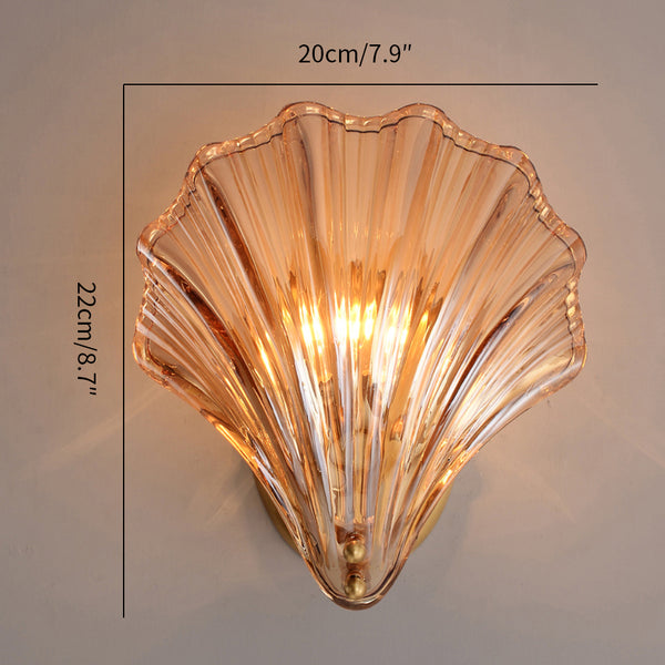 Shell wall light