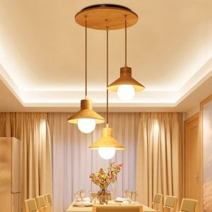 KOO Wooden Pendant Light