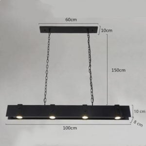 AJAX Raw Industrial Touch Pendant Lamp