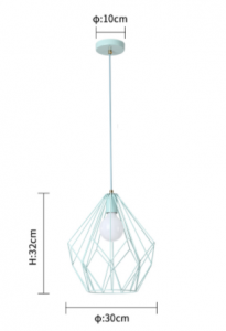 Macaron Cage Pendant Light