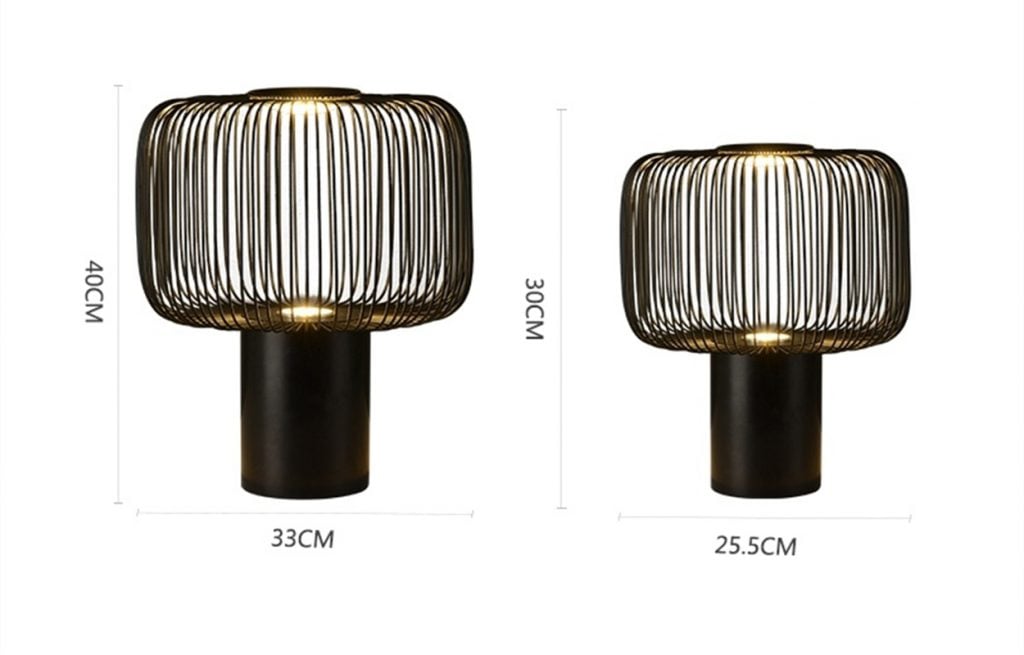 Birdcage Table Light