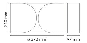 Foglio Wall Lamp