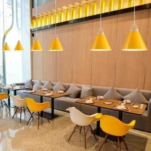 Connell Coned Woody Pendant Lamp