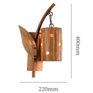 Art Bamboo Wall Lamp