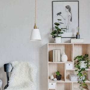 Ceramic Brass Pendant Series
