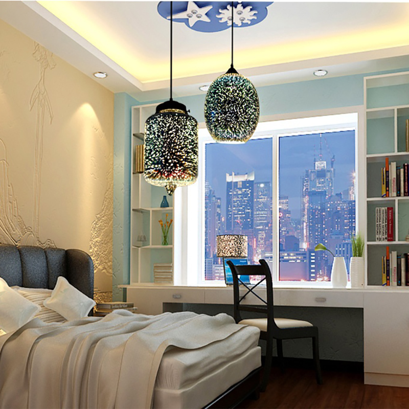 Modern 3D Colorful Nordic Pendant Lamp