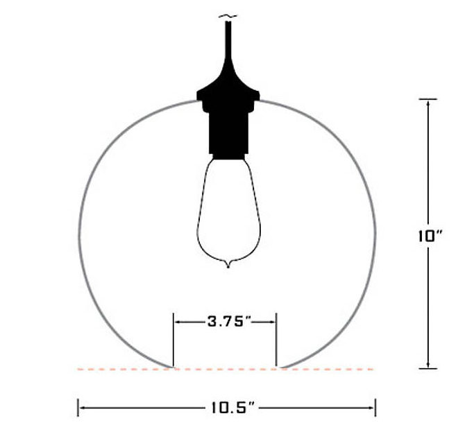 Niche Solitaire Pendant Light