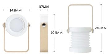 Foldable LED Table Lamp