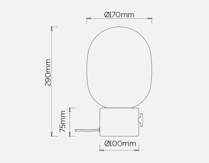 JWDA table lamp