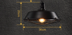 Grille Pendant Lamp