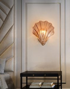 Shell wall light