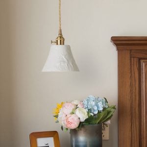 Ceramic Brass Pendant Series