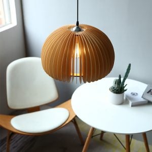 PIE Wooden Pendant Light