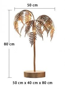 Palm Tree Table Light