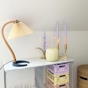 Vintage Corrugated Table Light