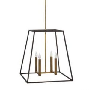 Trapezium Cage Pendant Light