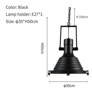 Industrial Country Metal Pendant Light