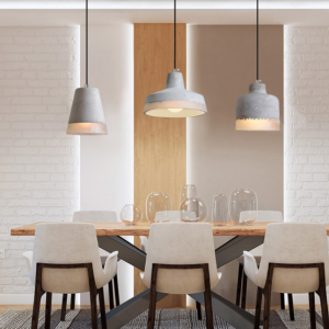DELIA Cement Pendant Light